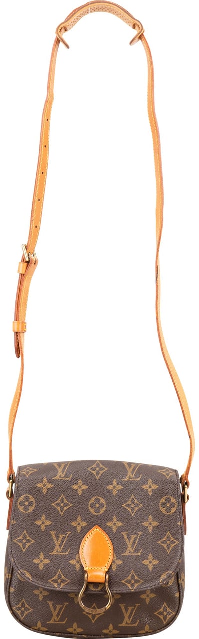 Louis Vuitton Louis Vuitton Monogram Canvas Saint Cloud PM Crossbody Bag Bruin