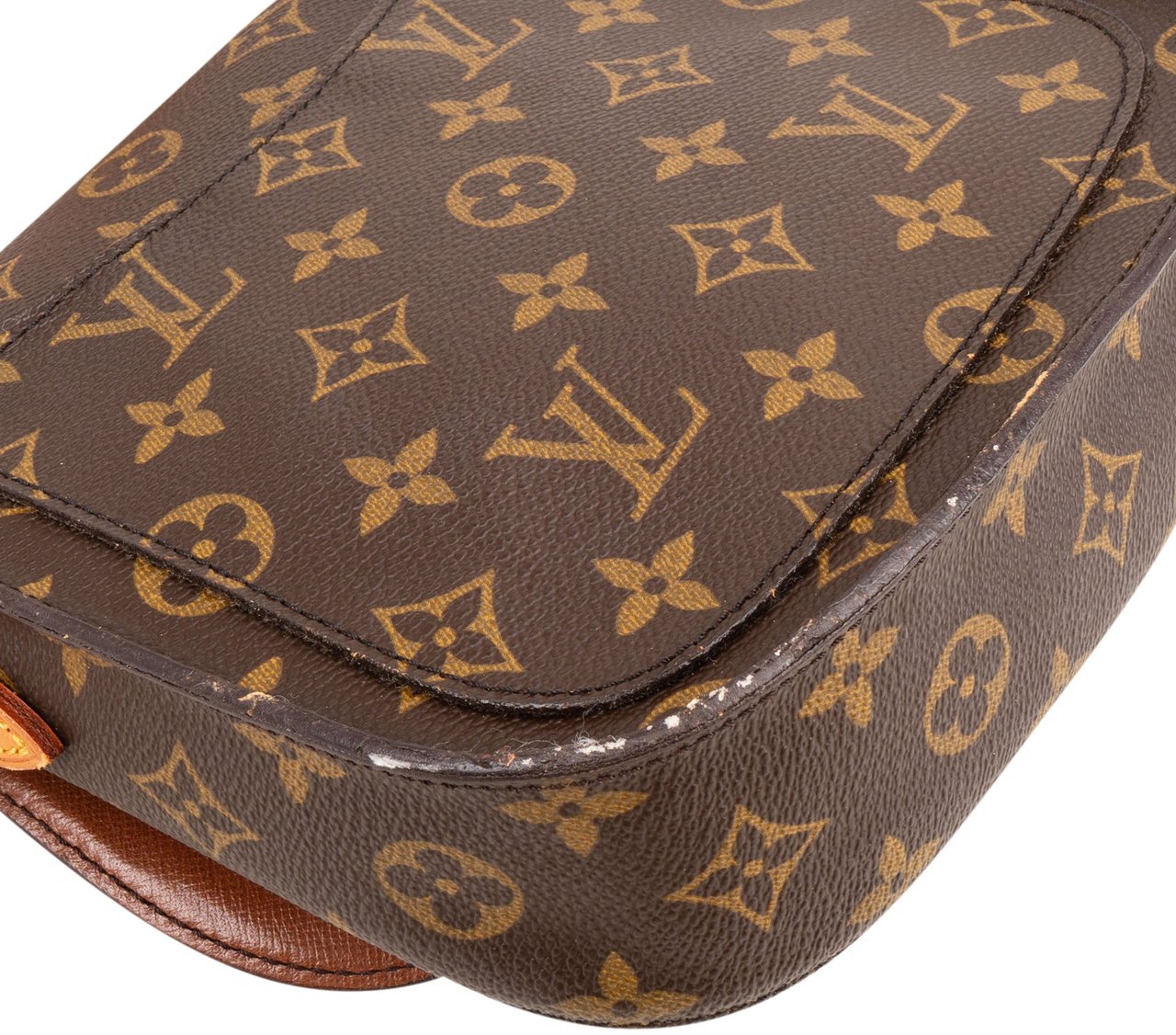 Louis Vuitton Louis Vuitton Monogram Canvas Saint Cloud PM Crossbody Bag Bruin