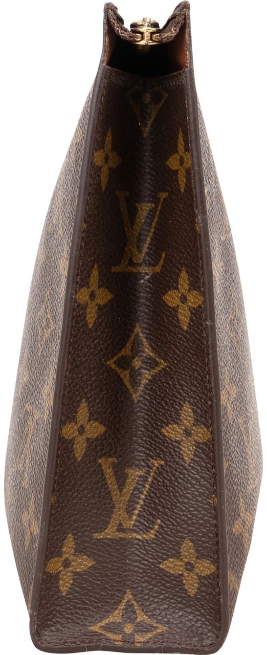 Louis Vuitton Louis Vuitton Monogram Canvas Poche Toilette 25 Clutch Bruin