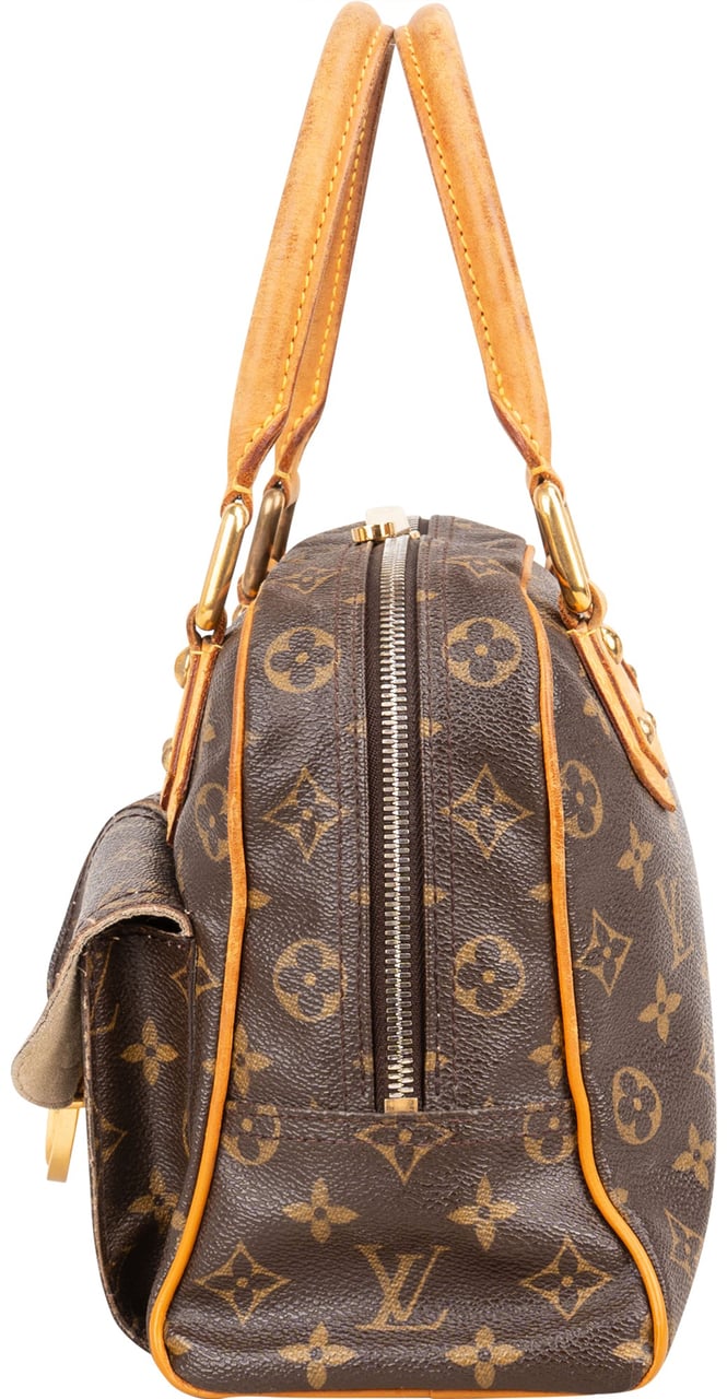 Louis Vuitton Louis Vuitton Monogram Canvas Manhattan PM Handbag Bruin