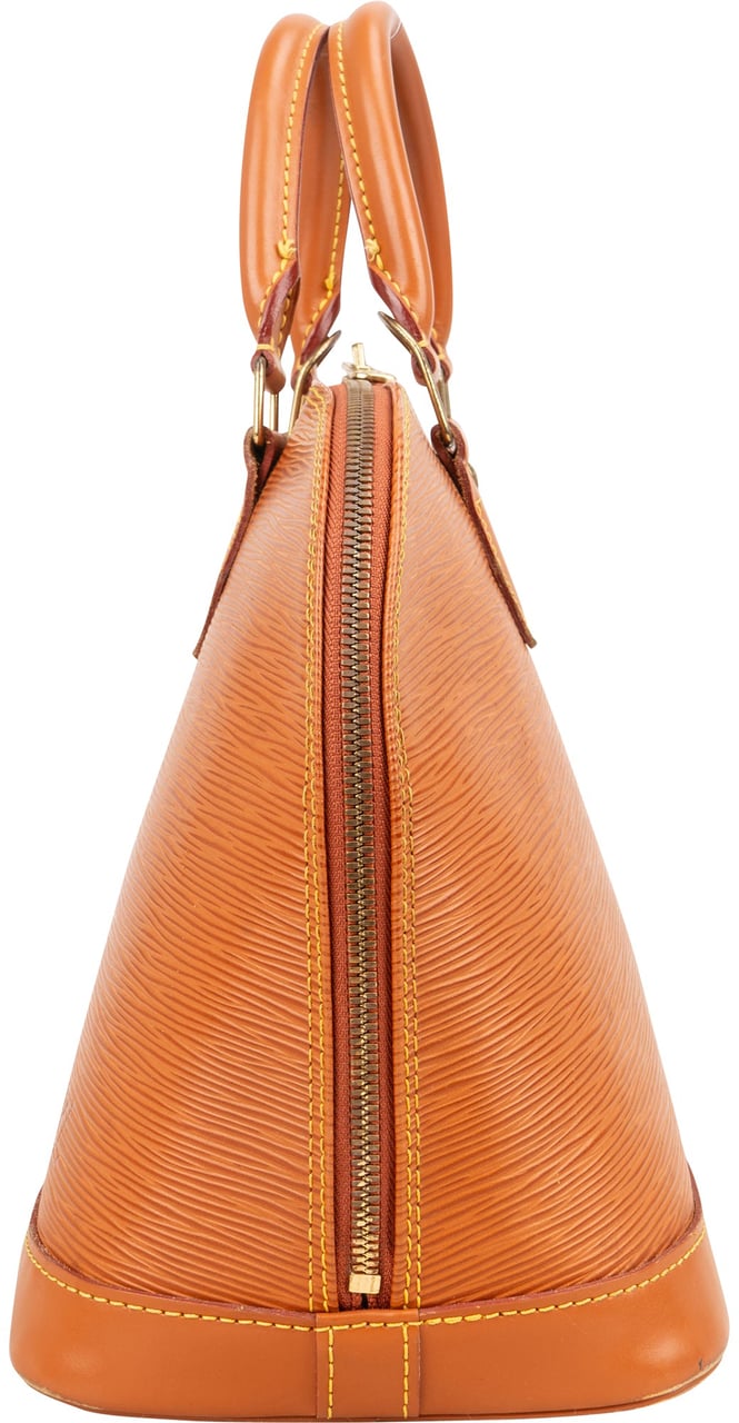 Louis Vuitton Louis Vuitton Brown Epi Leather Alma PM Handbag Oranje