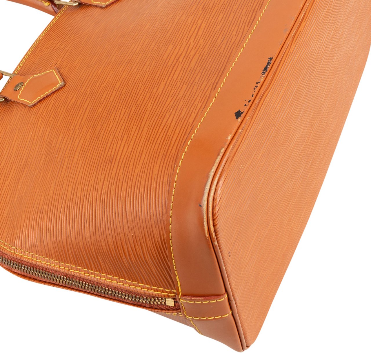 Louis Vuitton Louis Vuitton Brown Epi Leather Alma PM Handbag Oranje