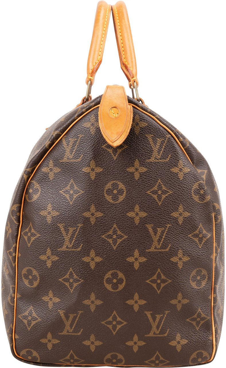 Louis Vuitton Monogram Canvas Speedy 40 Handbag Bruin