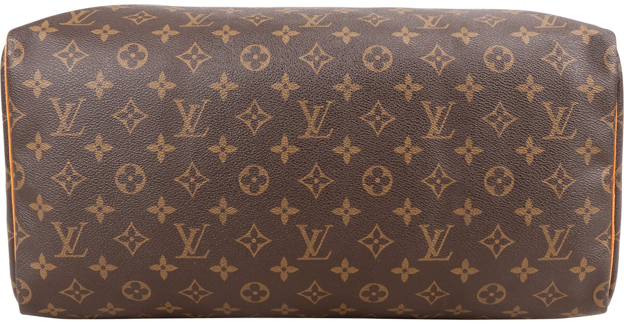 Louis Vuitton Monogram Canvas Speedy 40 Handbag Bruin