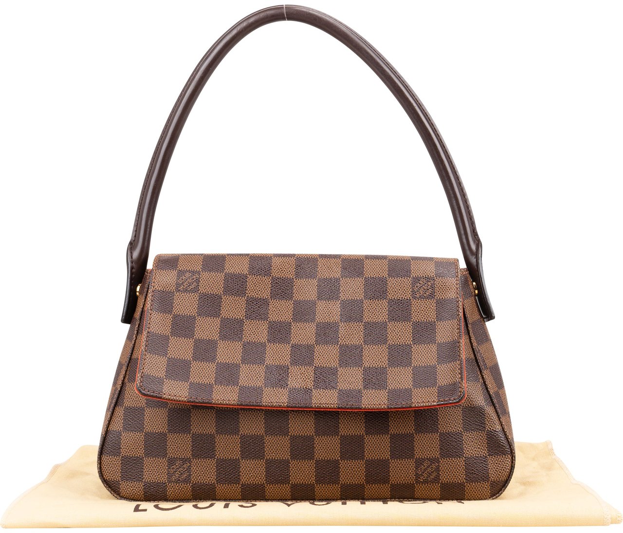Louis Vuitton Louis Vuitton Monogram Damier Ebene Looping PM Shoulder Bag Bruin