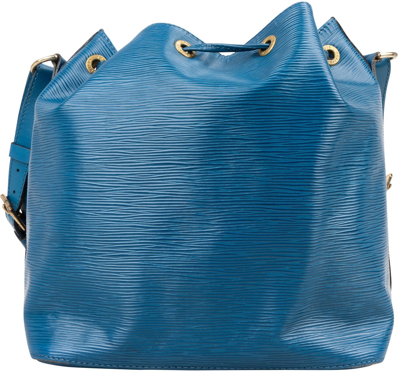 Louis Vuitton Louis Vuitton Blue Epi Leather Sac Noé Petit Shoulder Bag Blauw