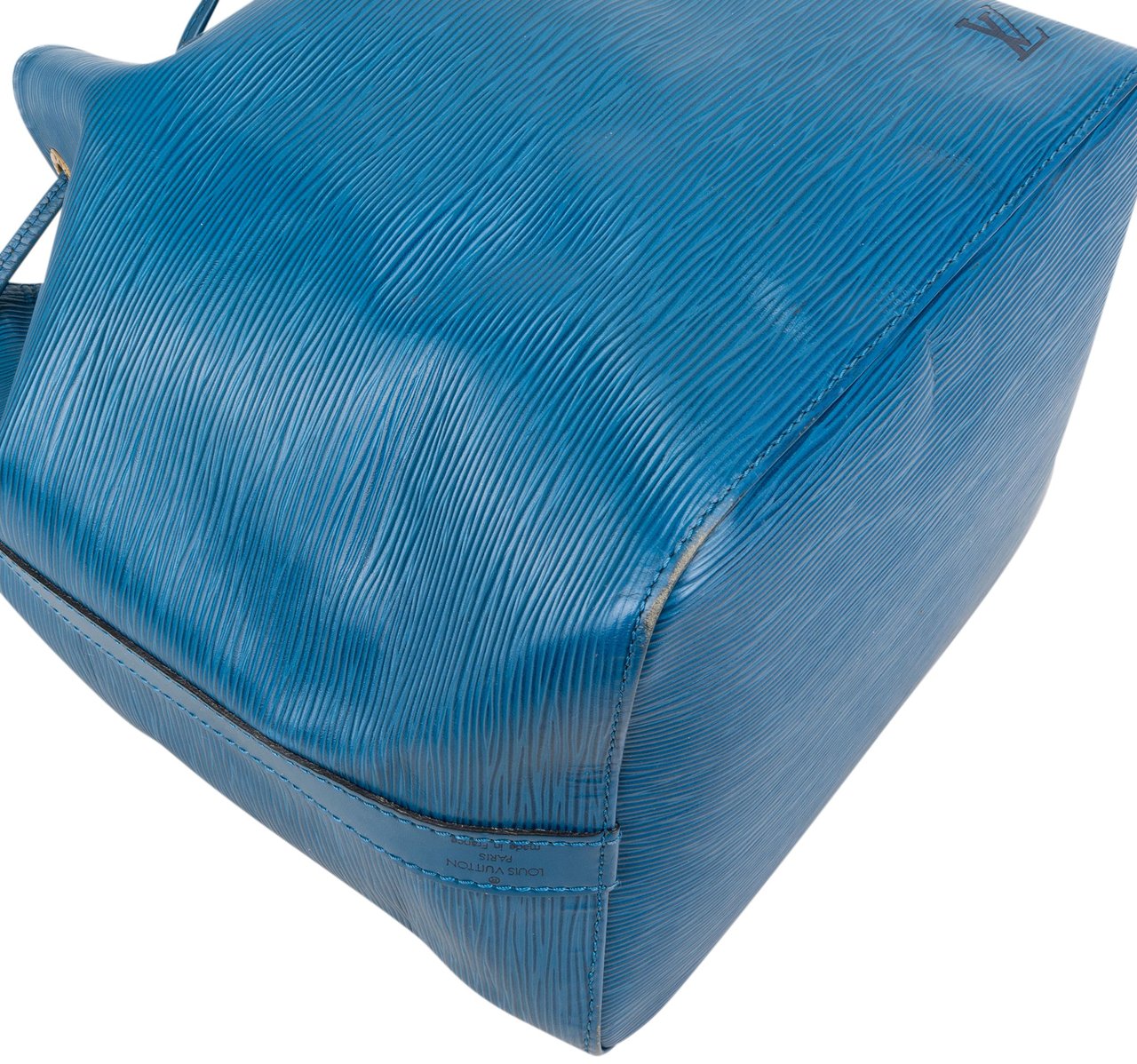 Louis Vuitton Louis Vuitton Blue Epi Leather Sac Noé Petit Shoulder Bag Blauw