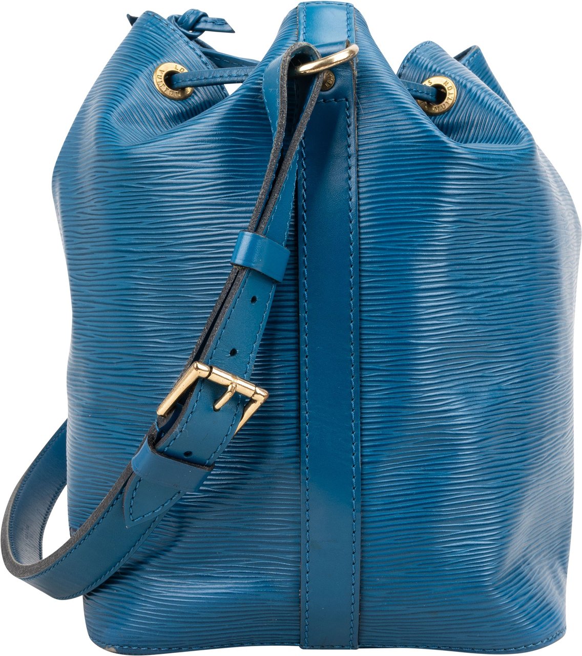 Louis Vuitton Louis Vuitton Blue Epi Leather Sac Noé Petit Shoulder Bag Blauw