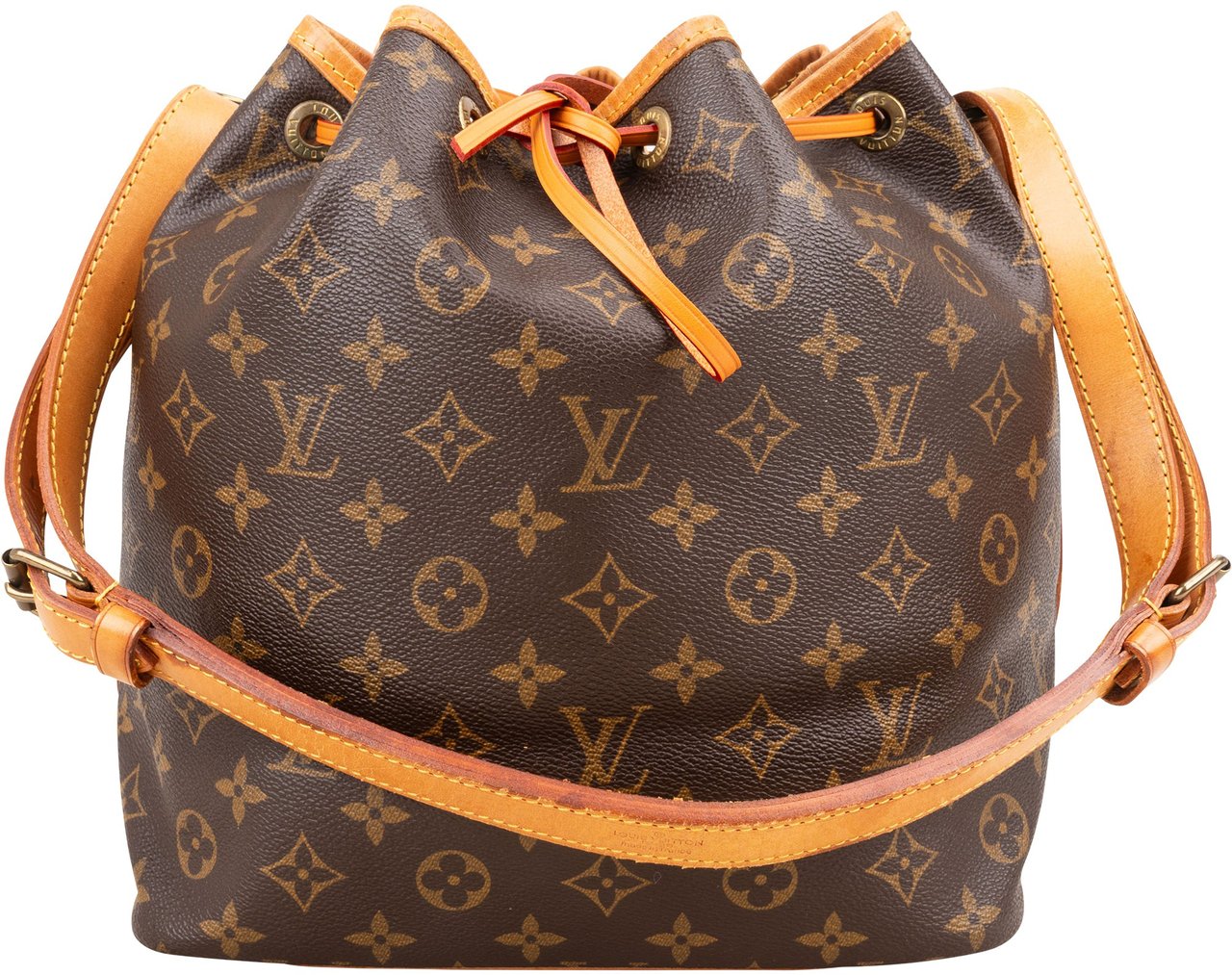 Louis Vuitton Louis Vuitton Monogram Canvas Sac Noé Petit Shoulder Bag Bruin