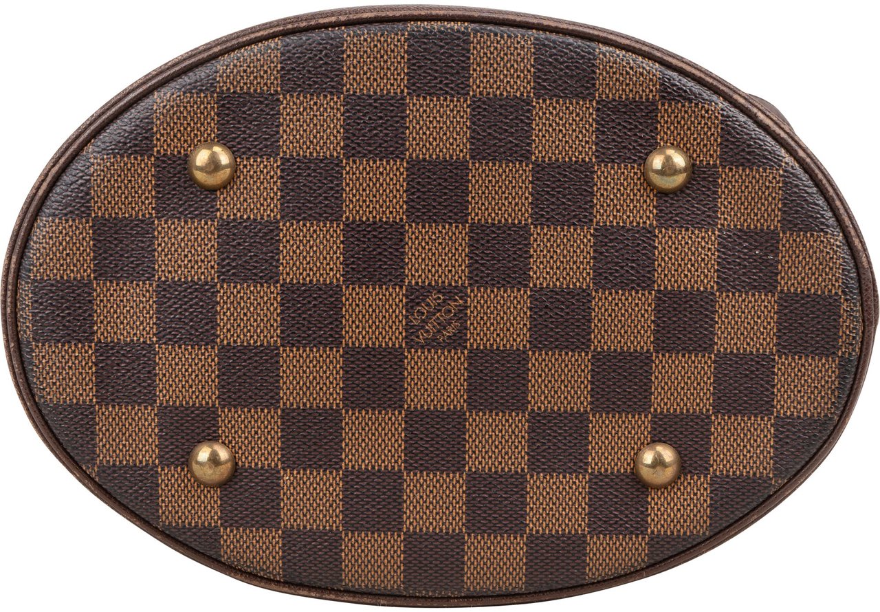 Louis Vuitton Monogram Damier Ebene  Bucket PM Handbag Bruin