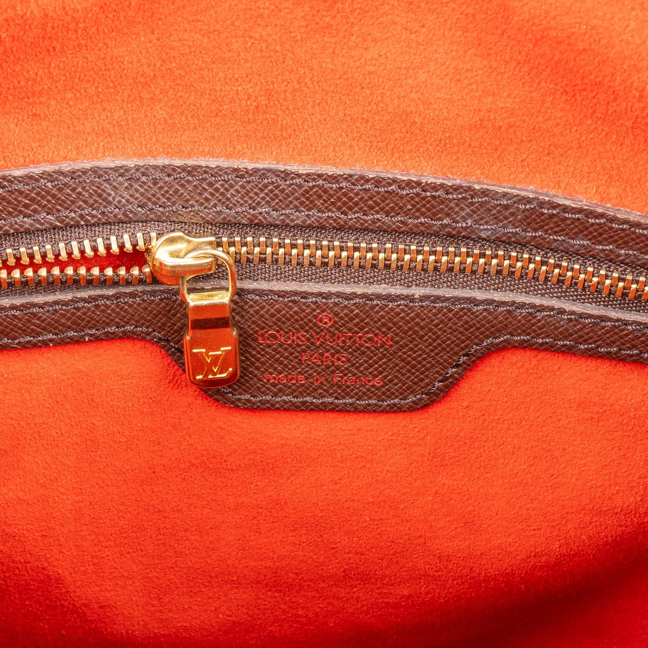 Louis Vuitton Monogram Damier Ebene  Bucket PM Handbag Bruin