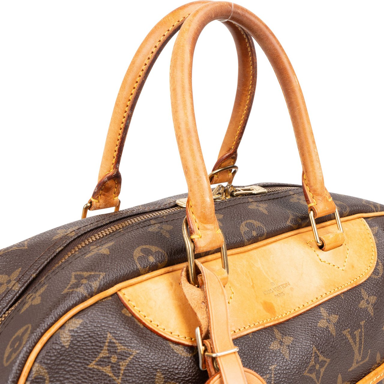 Louis Vuitton Louis Vuitton Monogram Canvas Deauville Handbag Bruin