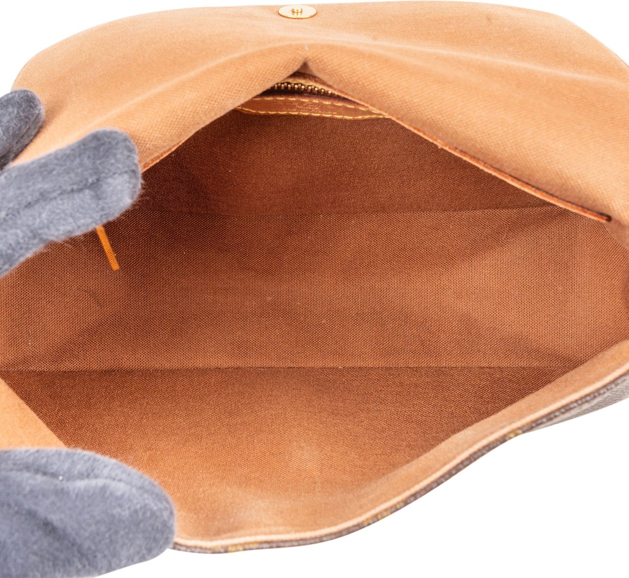 Louis Vuitton Louis Vuitton Monogram Canvas PM Looping Handbag Bruin