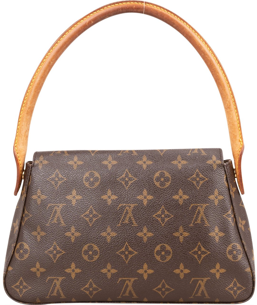 Louis Vuitton Louis Vuitton Monogram Canvas PM Looping Handbag Bruin