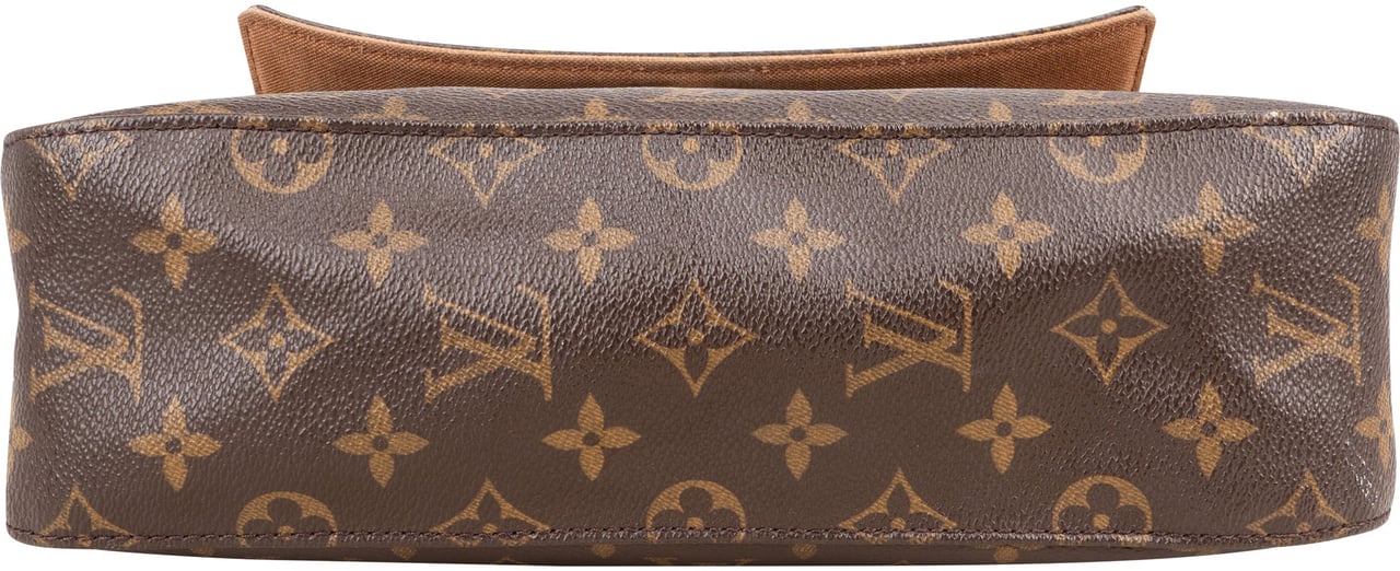 Louis Vuitton Louis Vuitton Monogram Canvas PM Looping Handbag Bruin
