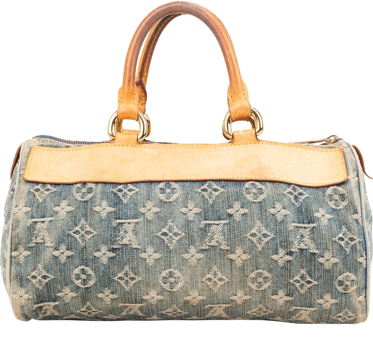 Louis Vuitton Louis Vuitton Monogram Denim Neo Speedy 30 Handbag Blauw
