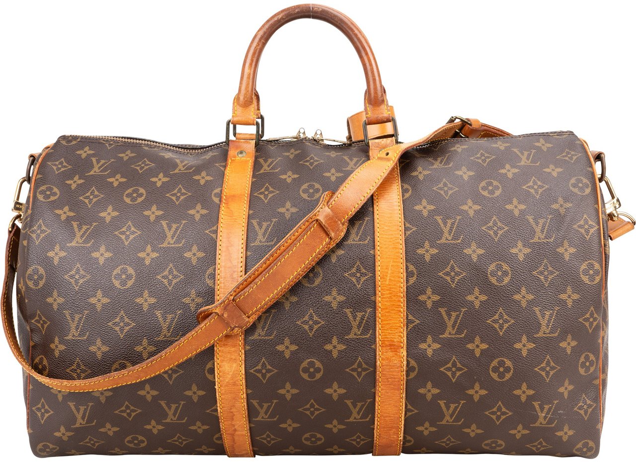 Louis Vuitton Louis Vuitton Monogram Canvas Keepall 50 Bandoulière Bruin
