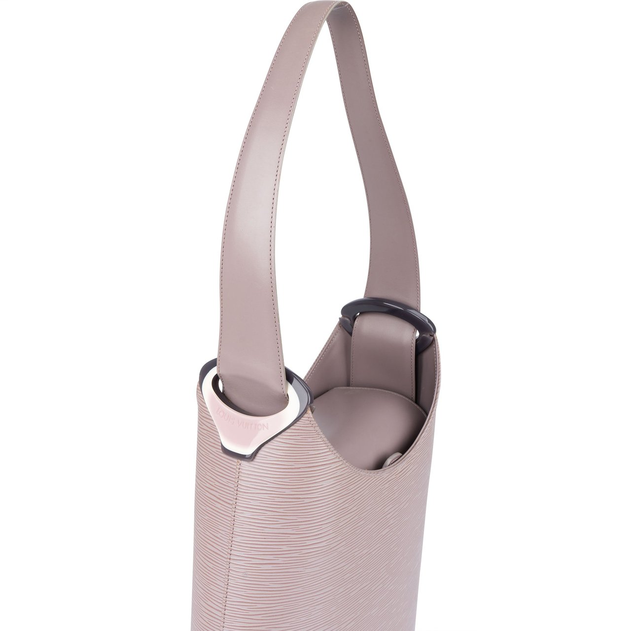 Louis Vuitton Louis Vuitton Lilac Epi Leather Verseau Shoulder Bag Rood