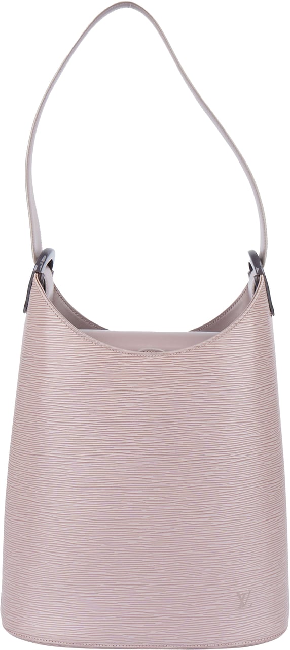 Louis Vuitton Louis Vuitton Lilac Epi Leather Verseau Shoulder Bag Rood