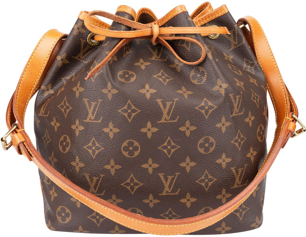 Louis Vuitton Louis Vuitton Monogram Canvas Sac Noé Petit Shoulder Bag Bruin