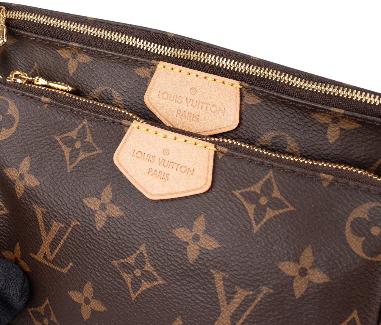 Louis Vuitton Monogram Canvas Multi Pochette Accessoires Crossbody Bag Bruin