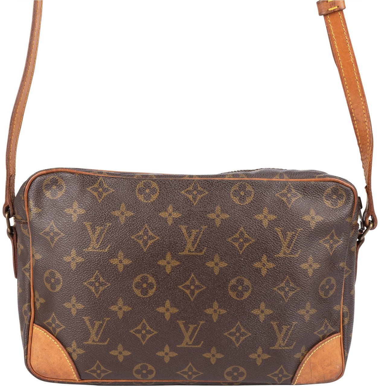 Louis Vuitton Louis Vuitton Monogram Canvas Trocadero 27 Crossbody Bag Bruin