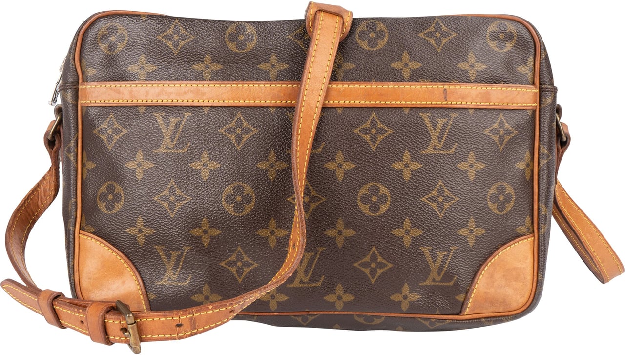 Louis Vuitton Louis Vuitton Monogram Canvas Trocadero 27 Crossbody Bag Bruin
