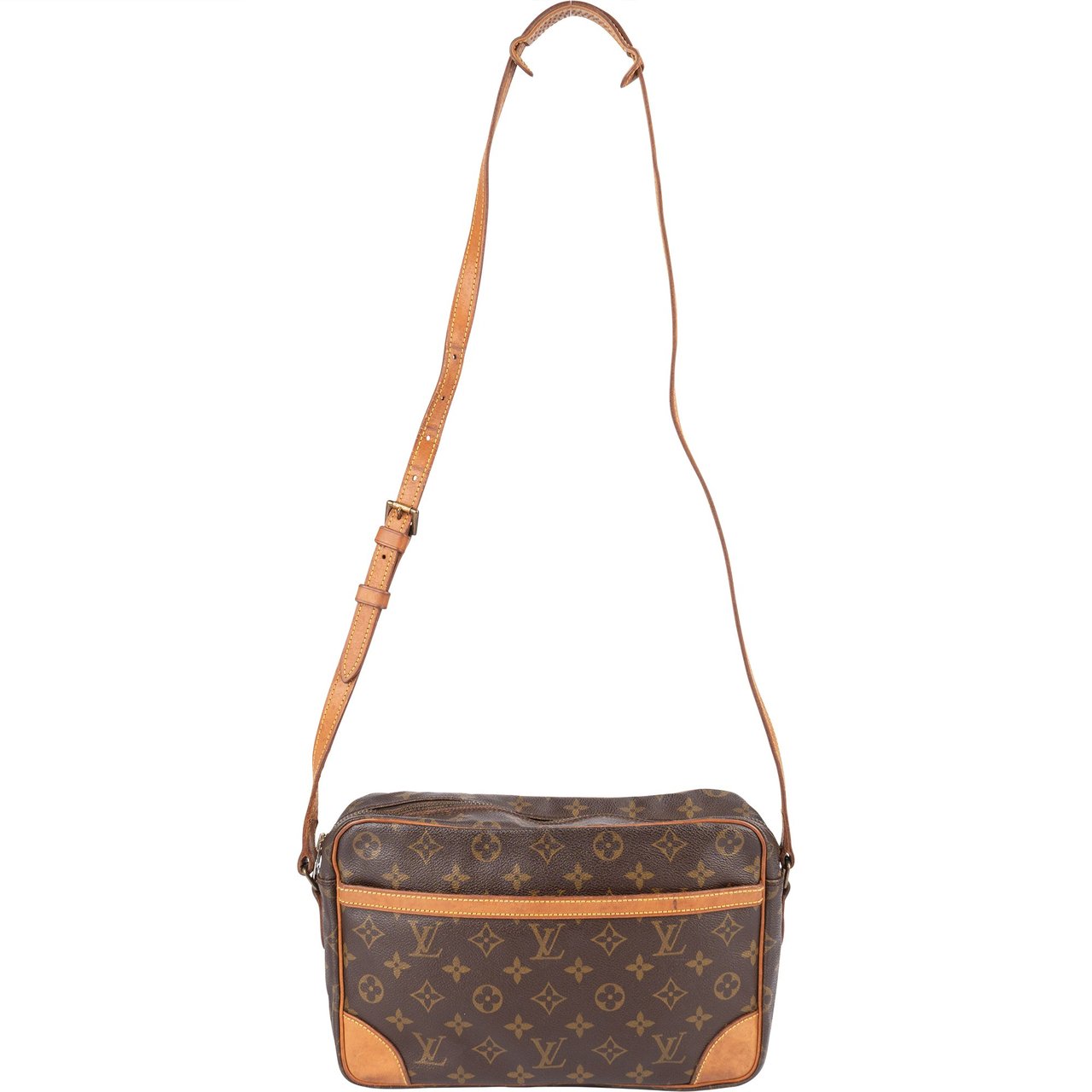 Louis Vuitton Louis Vuitton Monogram Canvas Trocadero 27 Crossbody Bag Bruin