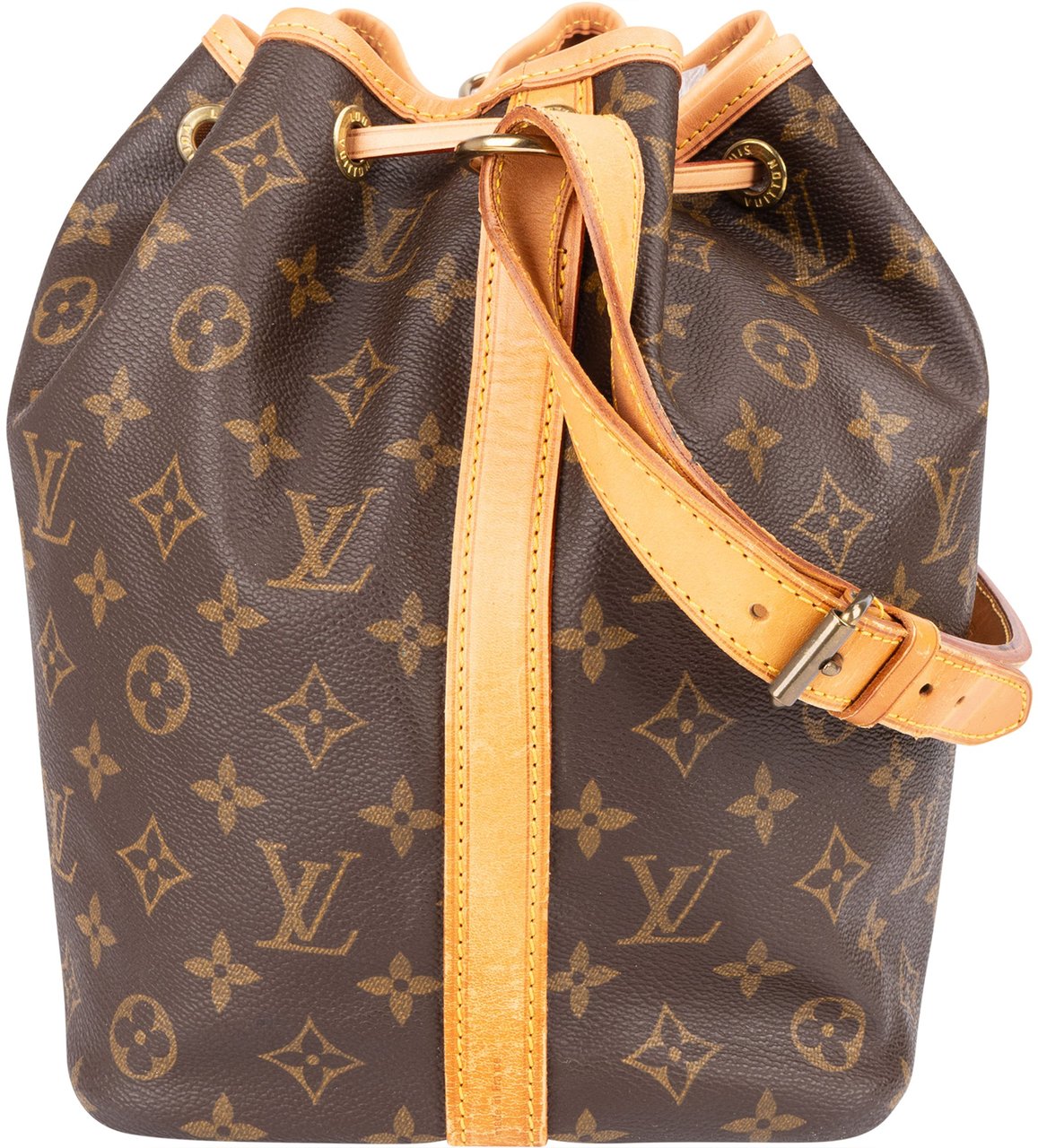 Louis Vuitton Monogram Canvas Sac Noé Petit Shoulder Bag Bruin