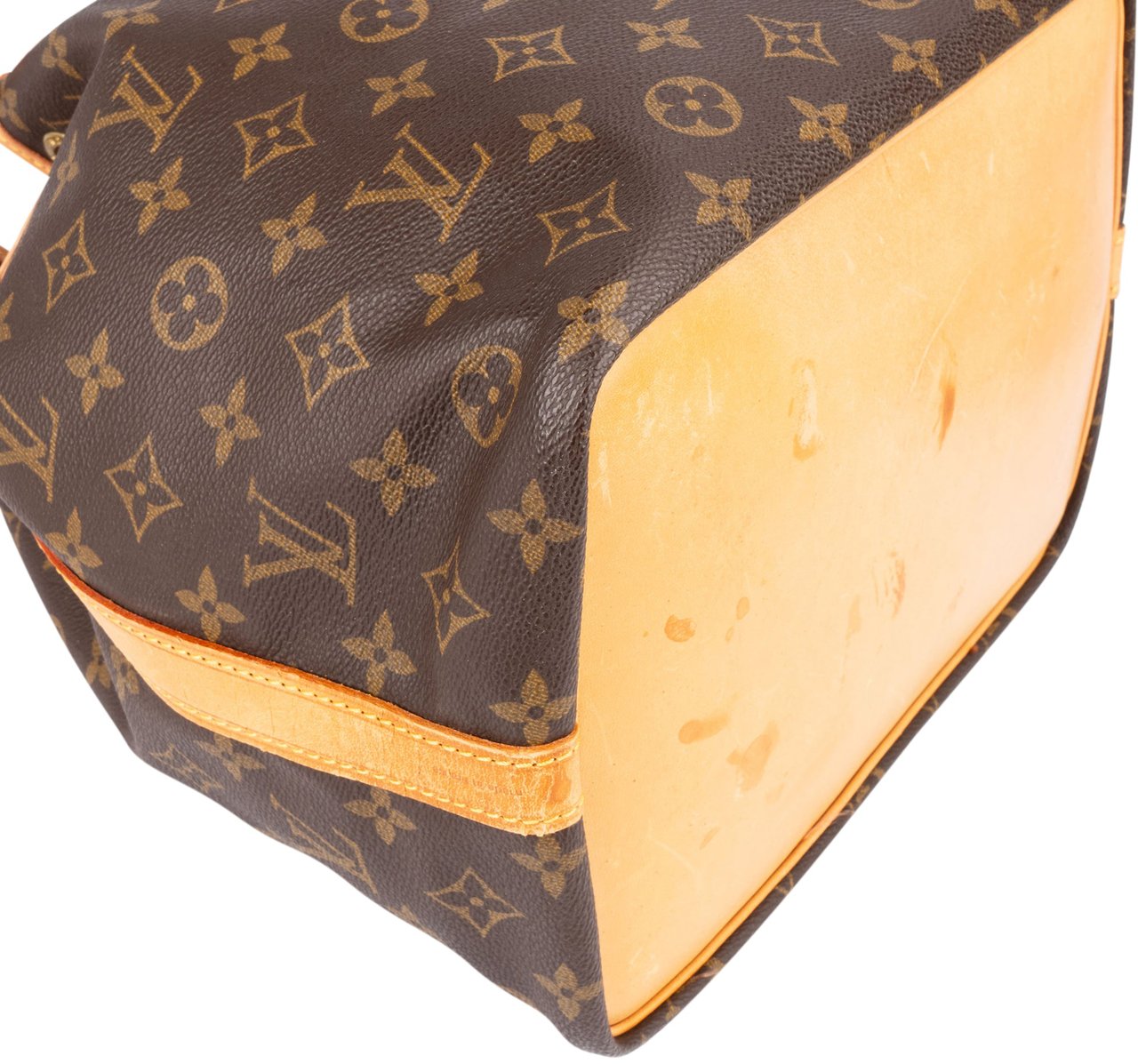 Louis Vuitton Monogram Canvas Sac Noé Petit Shoulder Bag Bruin