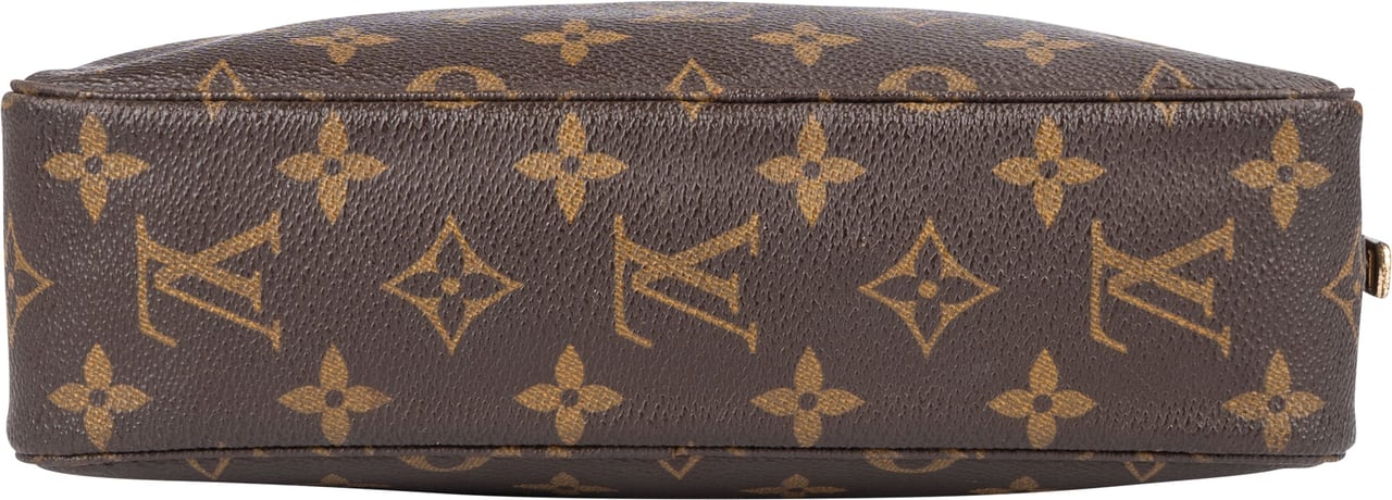 Louis Vuitton Louis Vuitton Monogram Canvas Trousse Toilette 23 Clutch Bruin