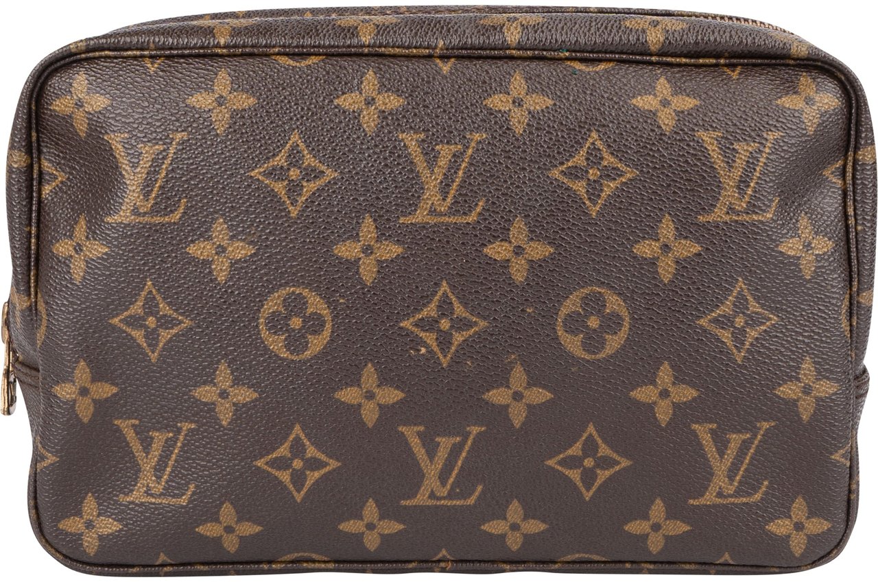 Louis Vuitton Louis Vuitton Monogram Canvas Trousse Toilette 23 Clutch Bruin