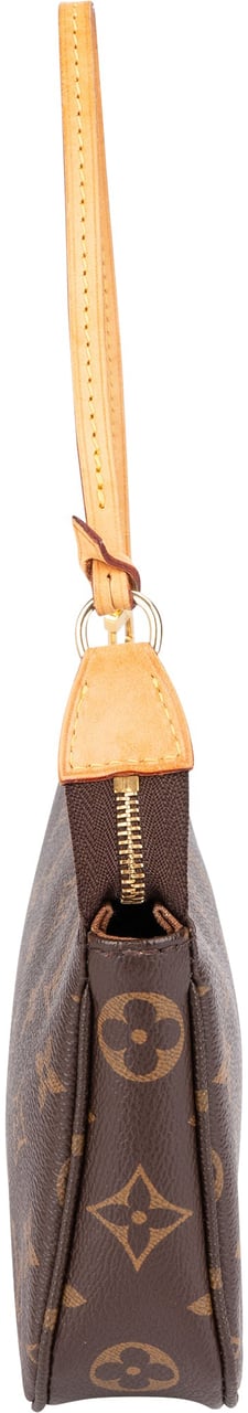 Louis Vuitton Louis Vuitton Monogram Canvas Pochette NM Accessoires Shoulder Bag Bruin