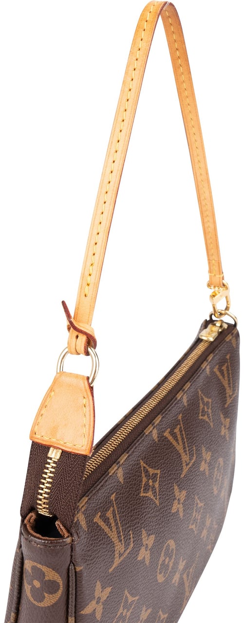 Louis Vuitton Louis Vuitton Monogram Canvas Pochette NM Accessoires Shoulder Bag Bruin