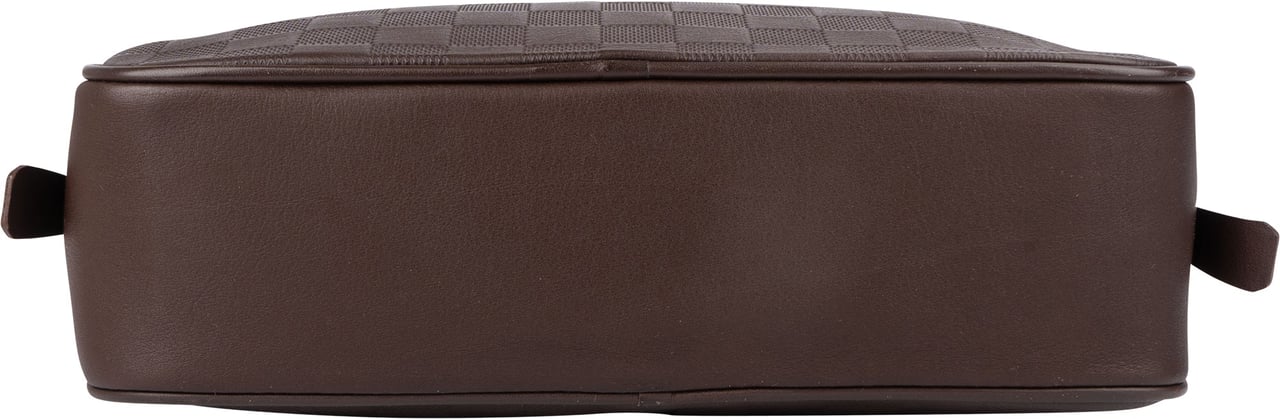 Louis Vuitton Louis Vuitton Monogram Damier Infini Trousse Toilette Clutch Bruin