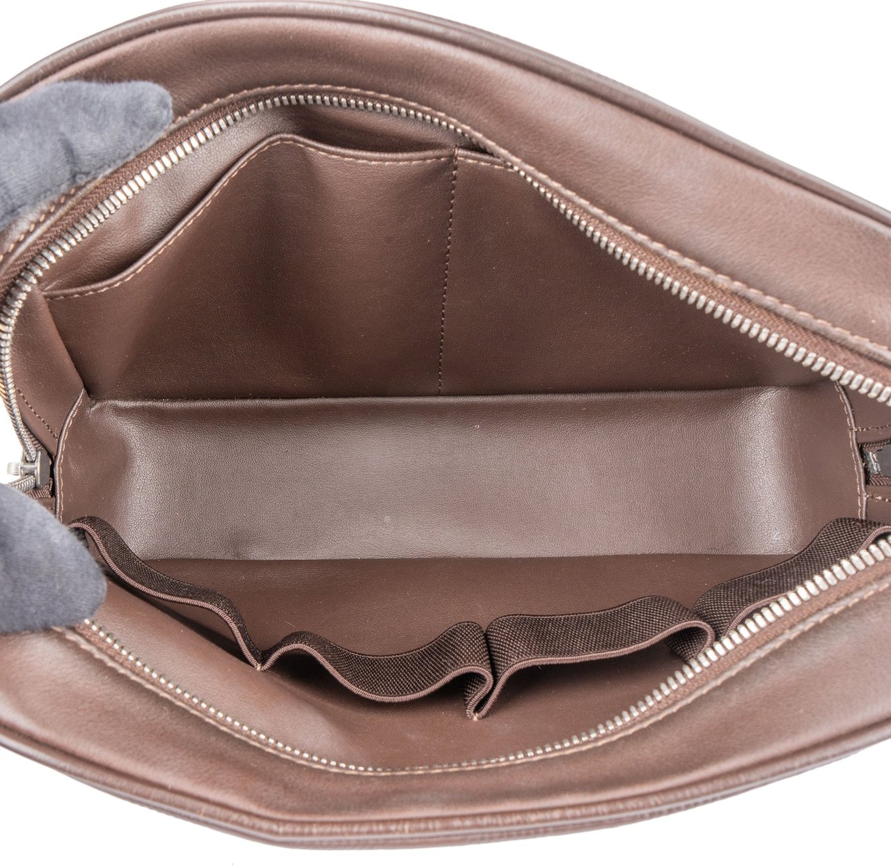 Louis Vuitton Louis Vuitton Monogram Damier Infini Trousse Toilette Clutch Bruin