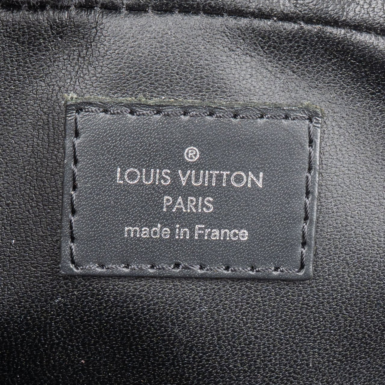 Louis Vuitton Louis Vuitton Canvas Monogram Eclipse Poche Toilette PM Clutch Zwart