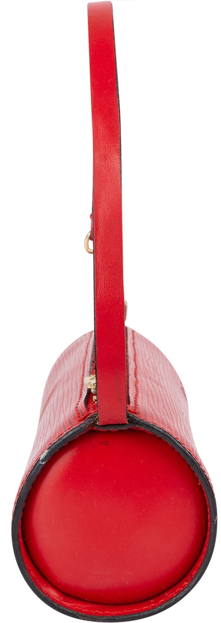 Louis Vuitton Louis Vuitton Red Epi Leather Mini Papillon Handbag Rood