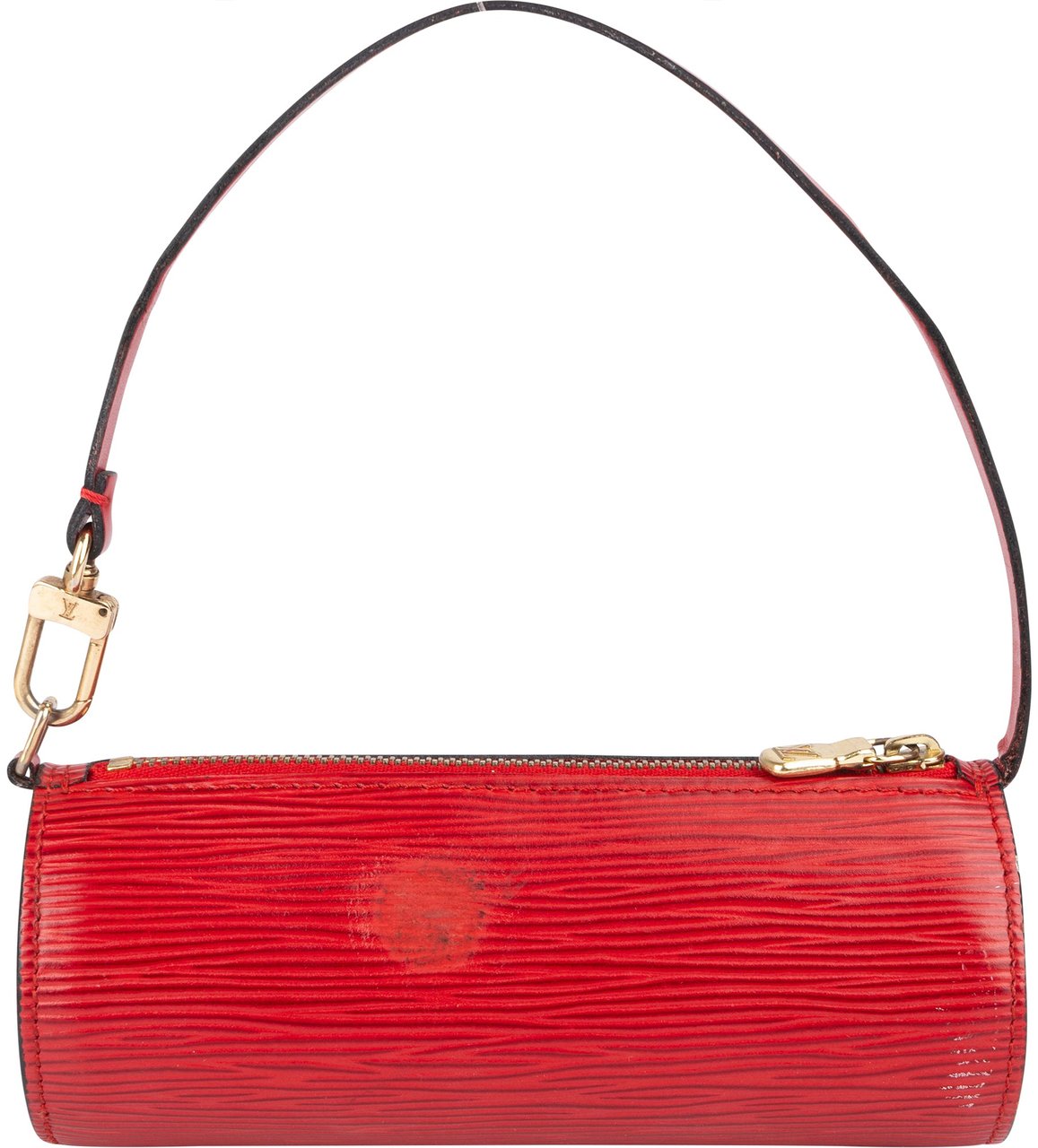 Louis Vuitton Louis Vuitton Red Epi Leather Mini Papillon Handbag Rood