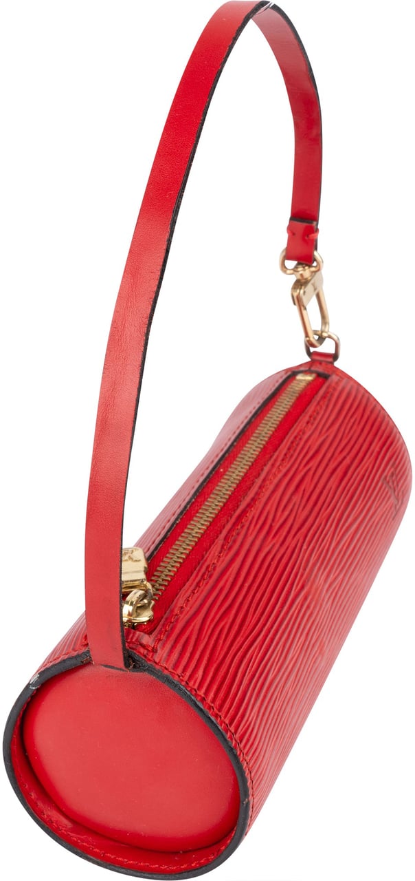Louis Vuitton Louis Vuitton Red Epi Leather Mini Papillon Handbag Rood