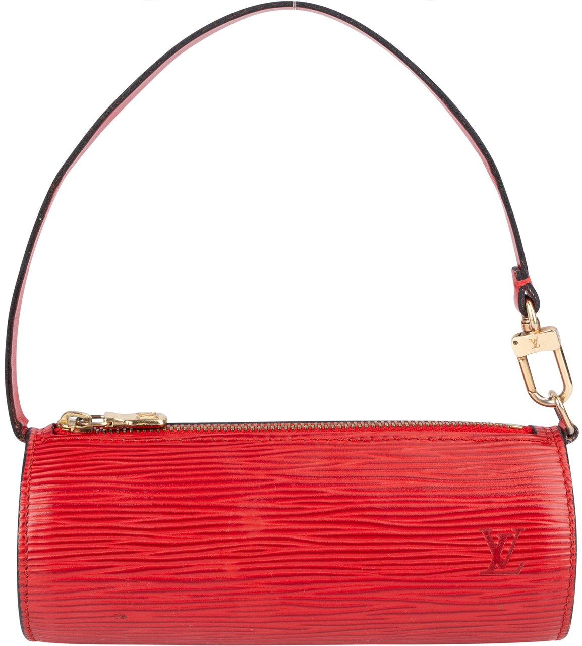 Louis Vuitton Louis Vuitton Red Epi Leather Mini Papillon Handbag Rood