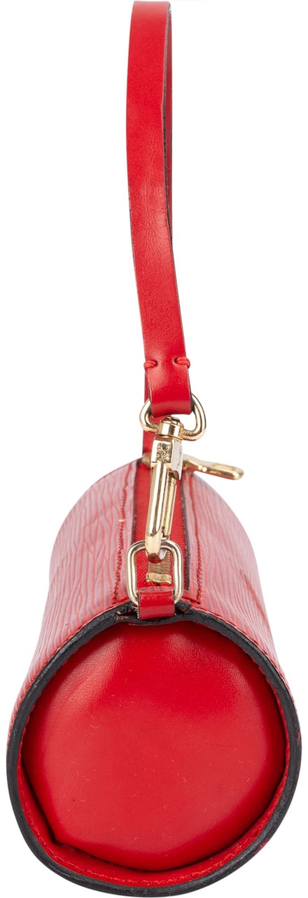 Louis Vuitton Louis Vuitton Red Epi Leather Mini Papillon Handbag Rood