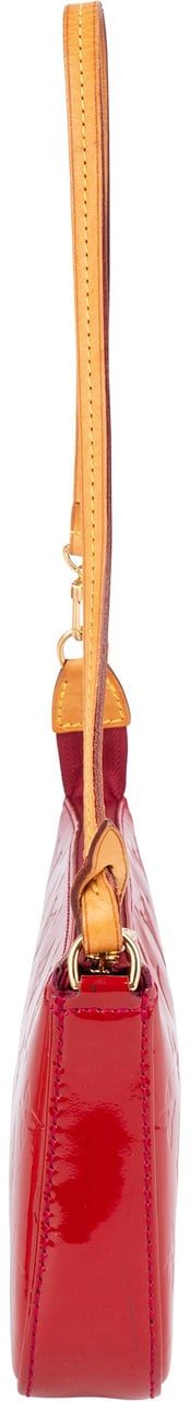 Louis Vuitton Louis Vuitton Monogram Vernis Leather NM Pochette Accessoires Shoulder Bag Rood