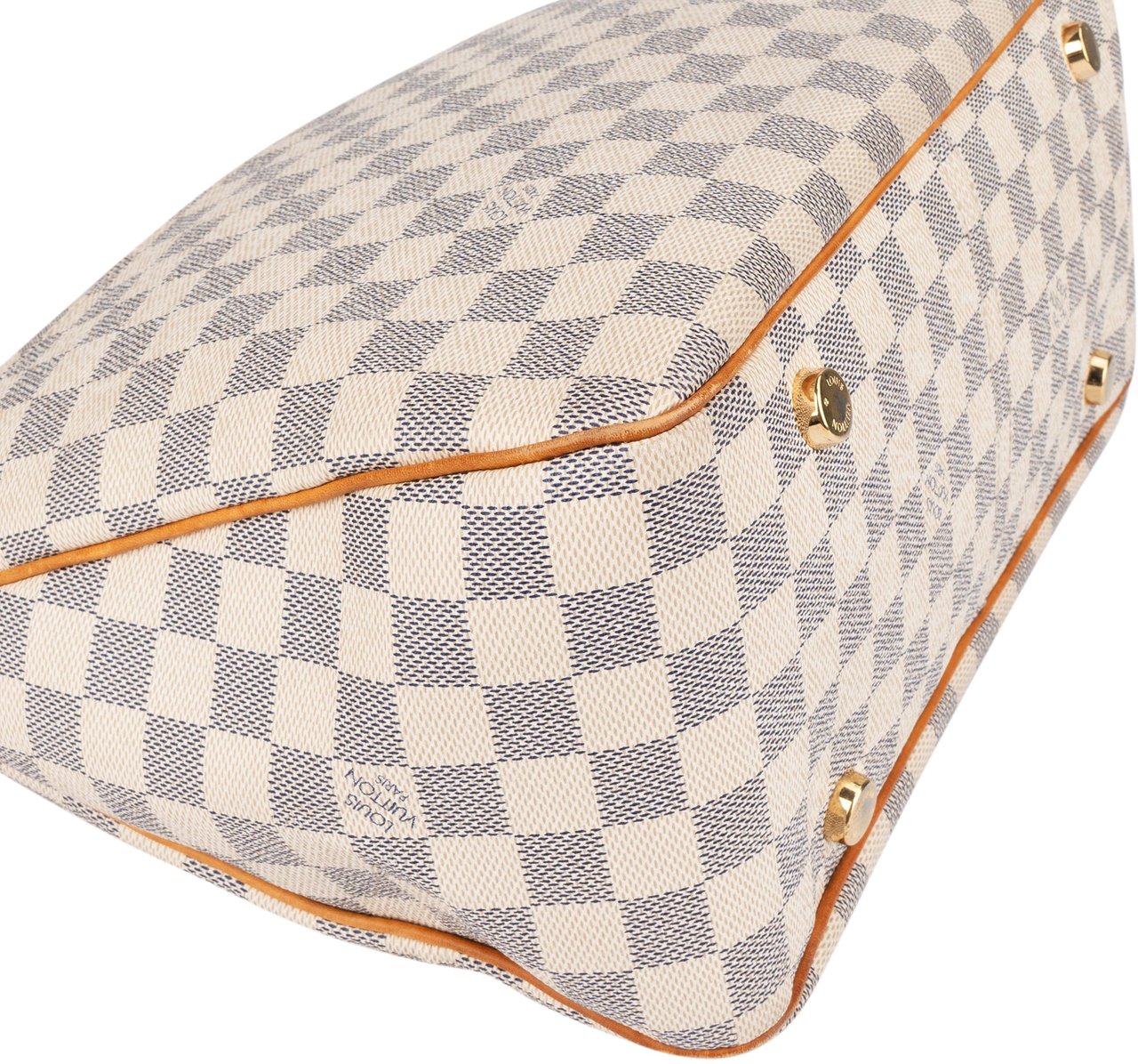 Louis Vuitton Louis Vuitton Monogram Damier Azur Figheri PM Shoulder Bag Wit