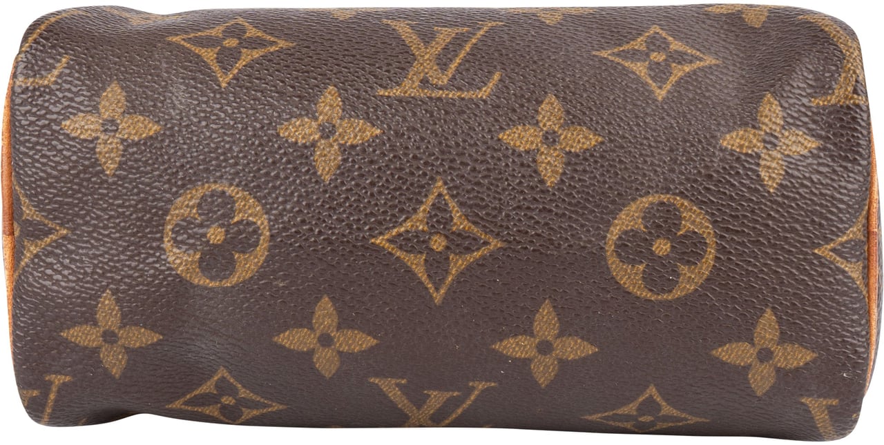 Louis Vuitton Louis Vuitton Monogram Canvas Mini Speedy Handbag Bruin