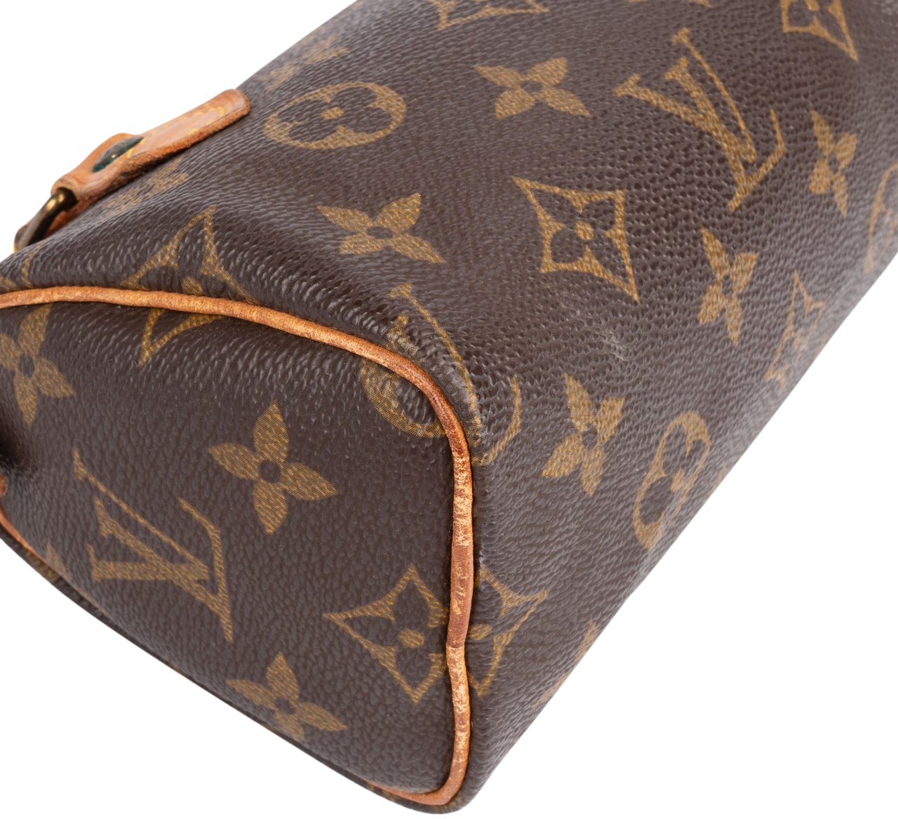 Louis Vuitton Louis Vuitton Monogram Canvas Mini Speedy Handbag Bruin