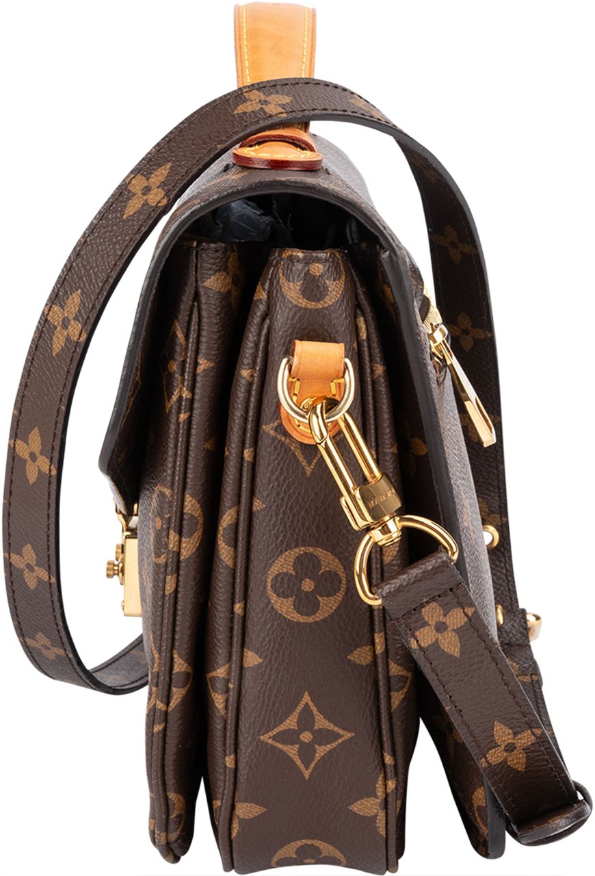 Louis Vuitton Louis Vuitton Monogram Canvas Pochette Métis Crossbody Bag Bruin