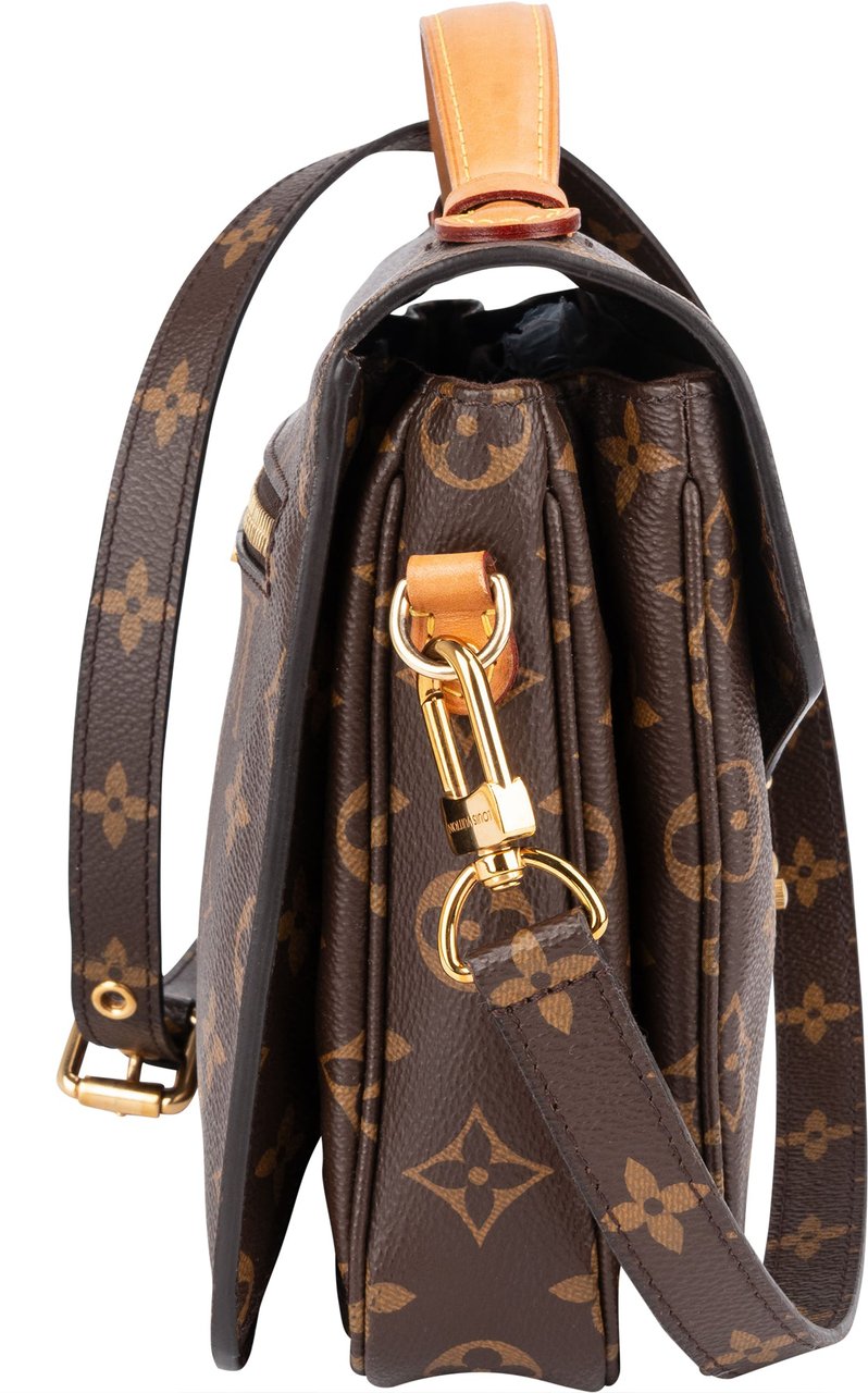 Louis Vuitton Louis Vuitton Monogram Canvas Pochette Métis Crossbody Bag Bruin