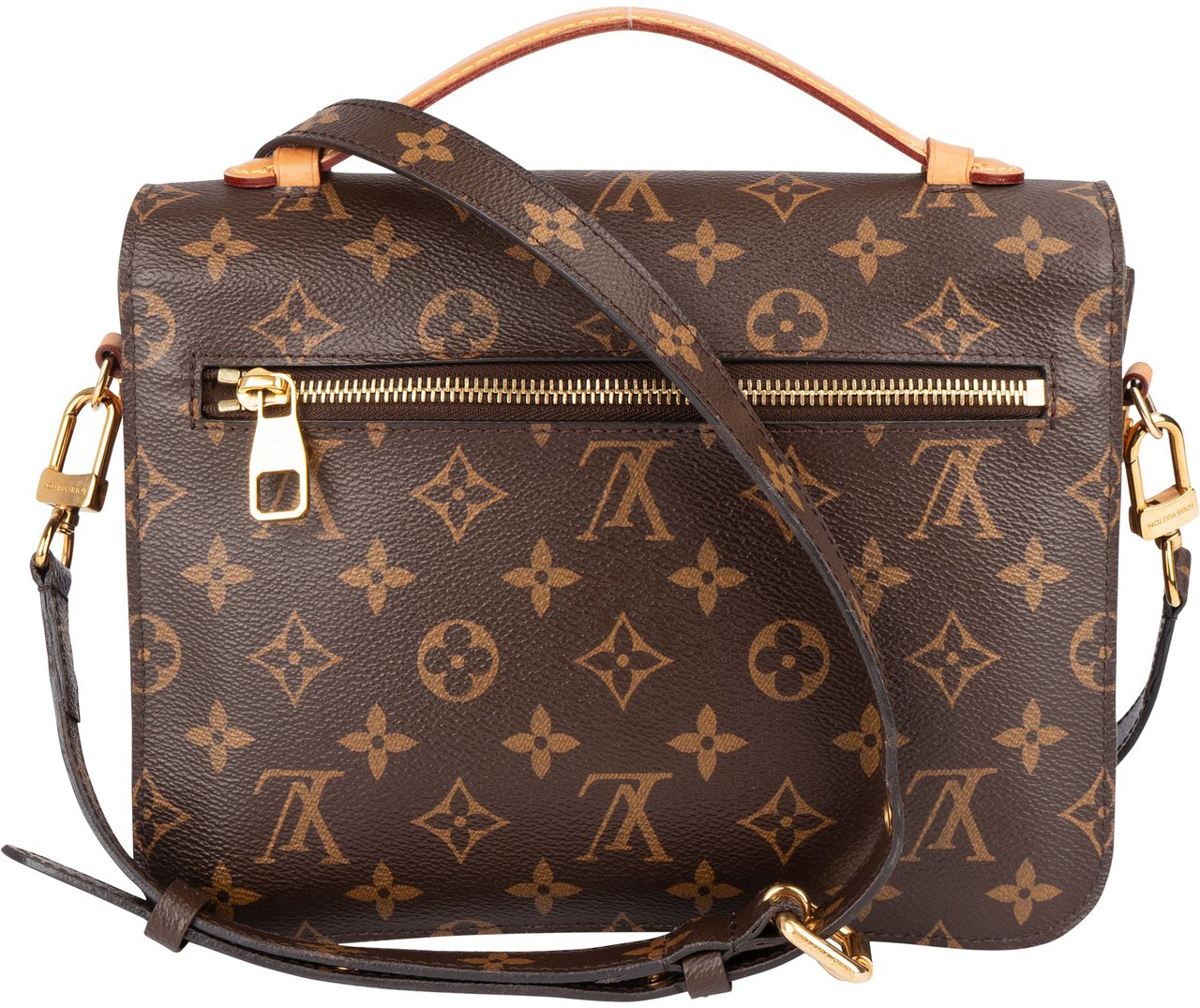 Louis Vuitton Louis Vuitton Monogram Canvas Pochette Métis Crossbody Bag Bruin