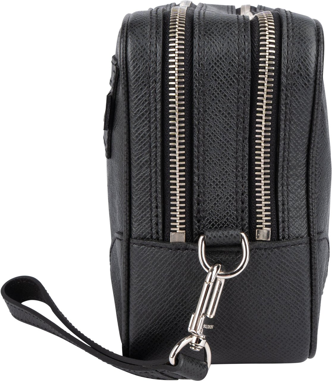 Louis Vuitton Louis Vuitton Noir Taiga Leather Pavel Toiletry Bag Zwart